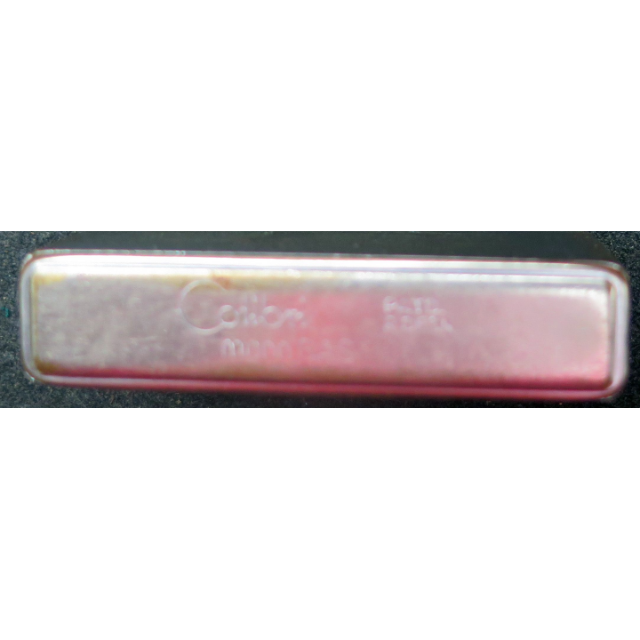 BRIQUET : briquet en acier argenté Calibri mono bas 5,5 x 3 x 1,2 cm 