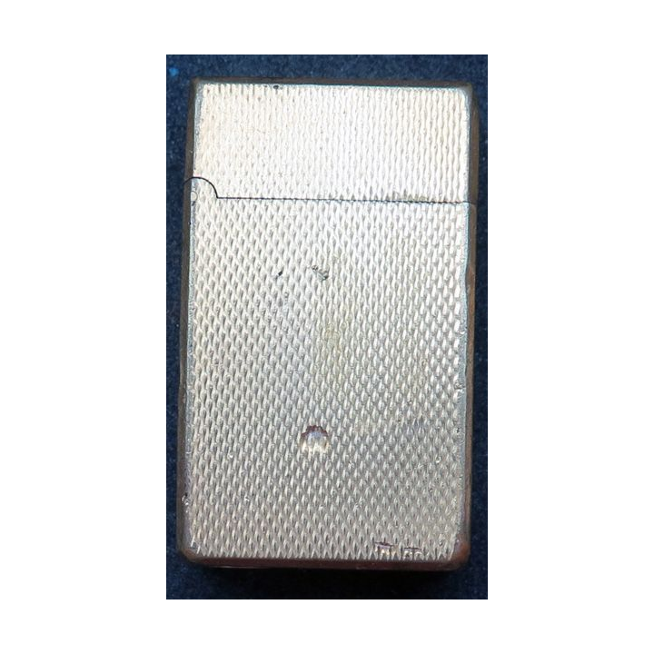BRIQUET : briquet en acier doré Myon 5 x 3 x 1,3 cm 