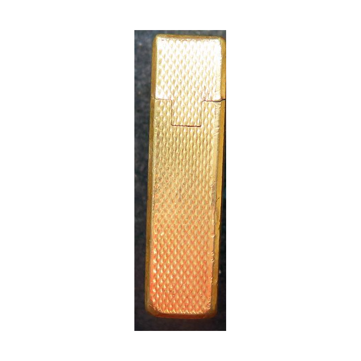 BRIQUET : briquet en acier doré Myon 5 x 3 x 1,3 cm 