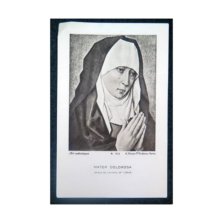 IMAGE PIEUSE : Mater Dolorosa