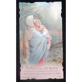 IMAGE PIEUSE : La vision de la Sainte Vierge