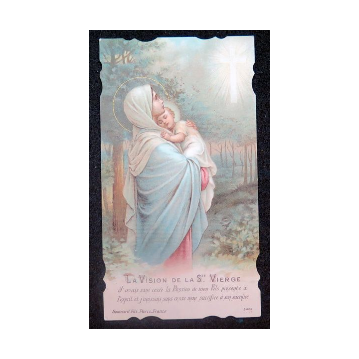 IMAGE PIEUSE : La vision de la Sainte Vierge