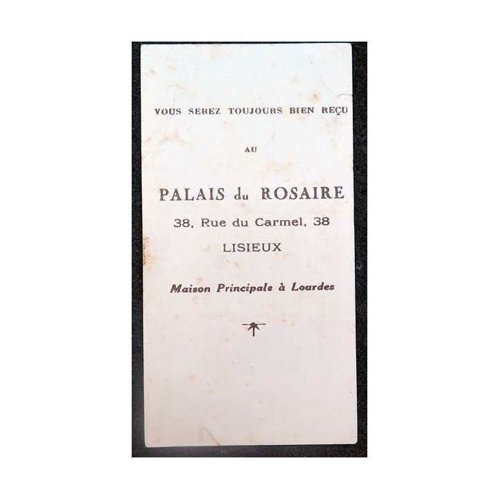 IMAGE PIEUSE : Sainte Thérèse de l'Enfant Jésus Palais du Rosaire Lisieux