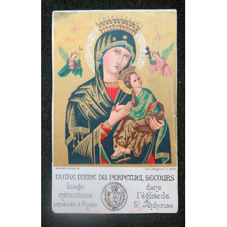 IMAGE PIEUSE : Notre Dame du Perpétuel Secours