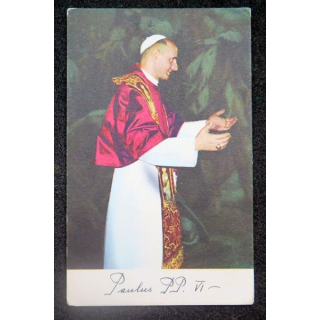 IMAGE PIEUSE : Pape Paul VI