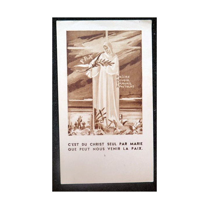 IMAGE PIEUSE : Souvenir de la Mission 1946