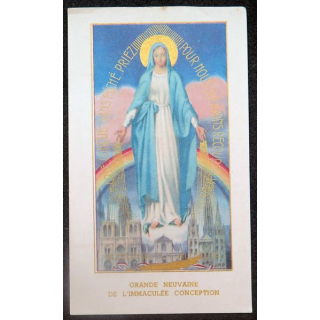 IMAGE PIEUSE :Grande neuvaine de l'Immaculée Conception