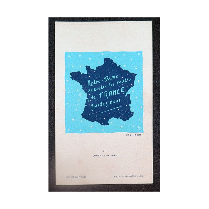IMAGE PIEUSE : Notre Dame de Toutes les routes de France guidez nous