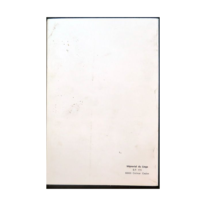 Le linge tombeau des Chasseurs de F. Tisserand 8° édition mémoire d'un chasseur alpin