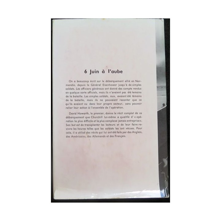 6 Juin à l'Aube de david Howarth presses de la Cité