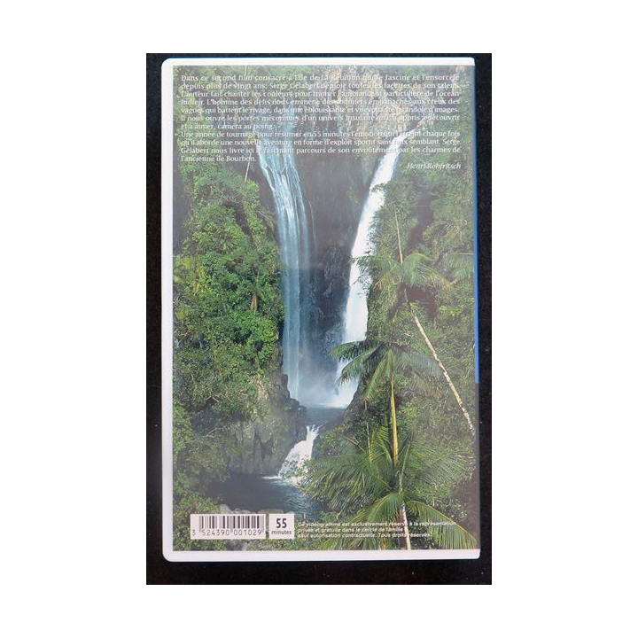 K7 Vidéo réunion Fascination un film de Serge Gélabert