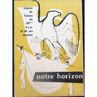 Notre Horizon : Organe de liaison du 24° BCP et de ses anciens n° 64 Pâques 1956