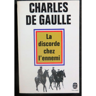 La discorde chez l'Ennemi de Charles De Gaulle livre de poche