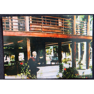 Président Ho Chi Minh participe au travail au jardin du palais présidentiel 1960