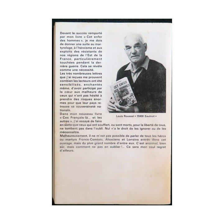 Ces Français là et les autres de Louis Roussel 