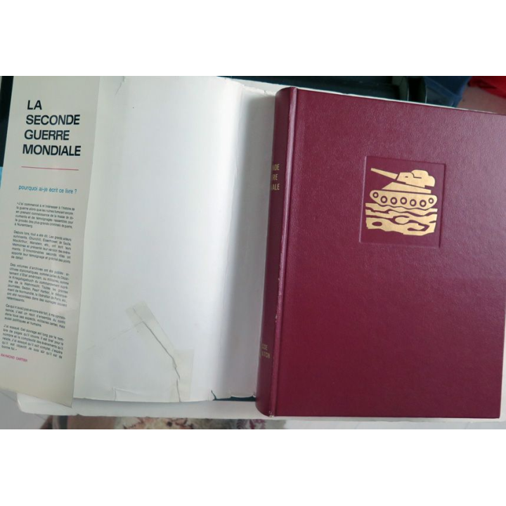 La Seconde guerre mondiale 1939 - 1942 Tome 1 de Raymond Cartier Larousse toilé 1965