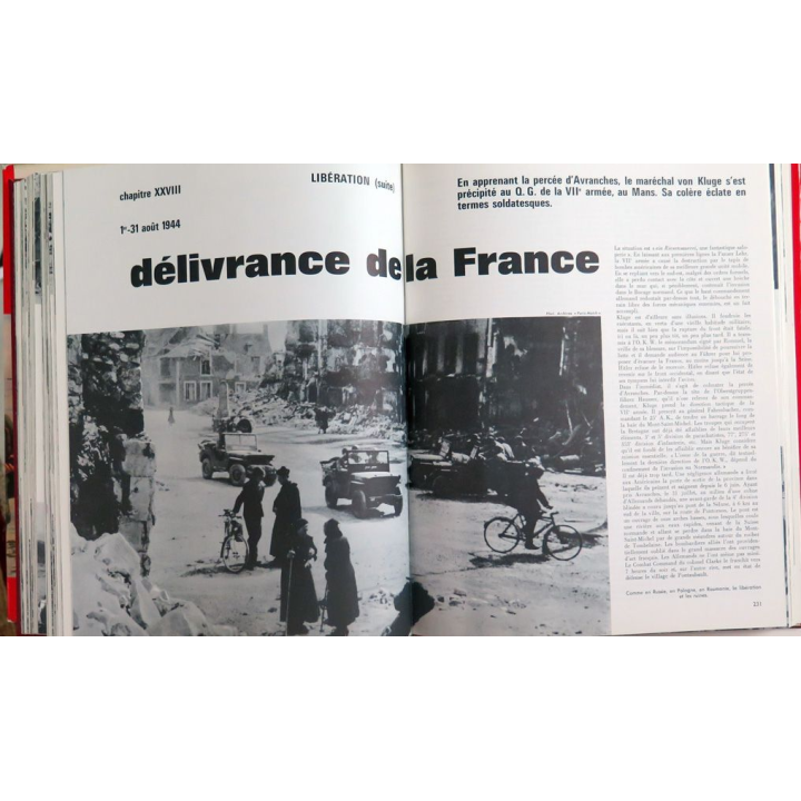 La Seconde guerre mondiale 1942 - 1945 Tome 2 de Raymond Cartier Larousse toilé 1965