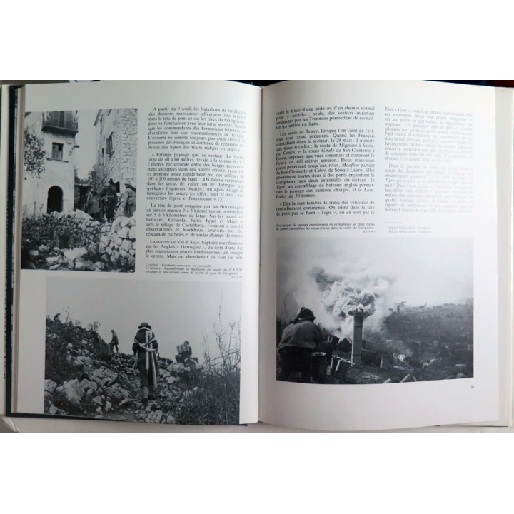 L'armée de la Victoire Tome 2 De naples à l'ïle d'Elbe 1943 - 44 de Paul Gaujac Lavauzelle 1984 Toilé