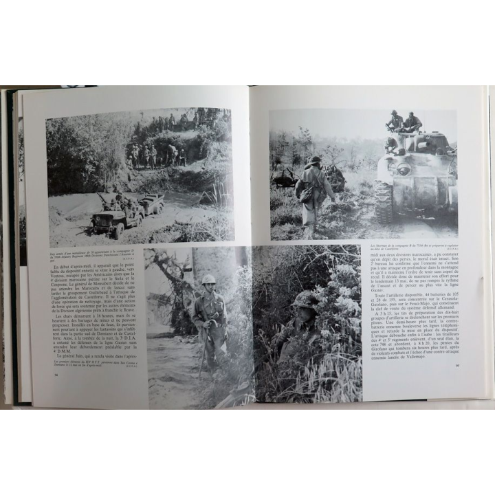 L'armée de la Victoire Tome 2 De naples à l'ïle d'Elbe 1943 - 44 de Paul Gaujac Lavauzelle 1984 Toilé