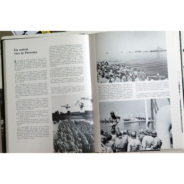 L'armée de la Victoire Tome 3 De la Provence à l'Alsace 1944 de Paul Gaujac Lavauzelle 1984 Toilé