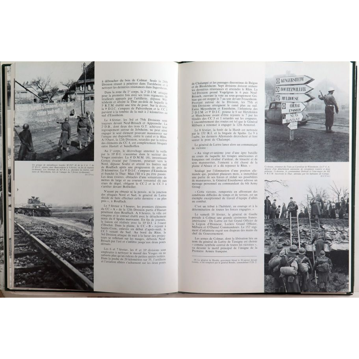L'armée de la Victoire Tome 4 Du Rhin au Danube 1944 - 45 de Paul Gaujac Lavauzelle 1986 Toilé