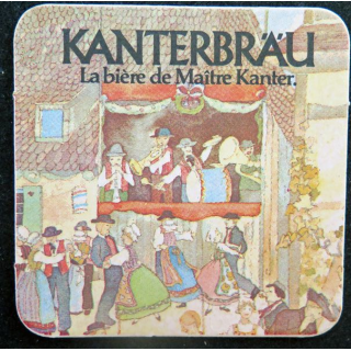 DESSOUS DE VERRE A BIÈRE Kanterbräu