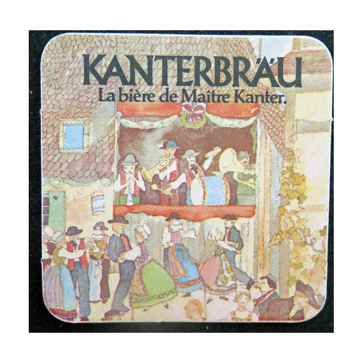 DESSOUS DE VERRE A BIÈRE Kanterbräu
