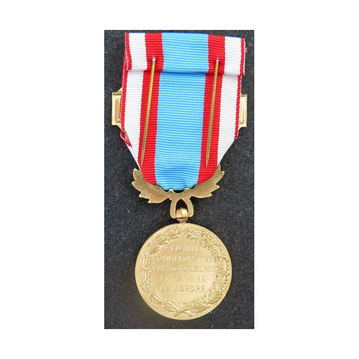 FRANCE : médaille commémorative des opérations de sécurité et de maintien de l'ordre au maroc