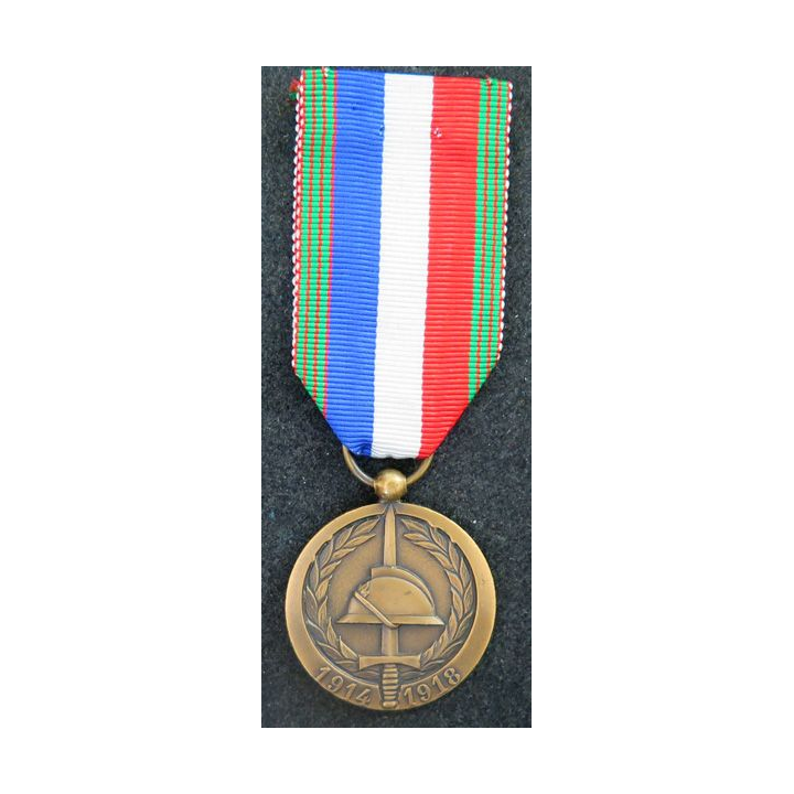FRANCE : médaille bronze de l'UNC Union nationale des combattants 60° anniversaire
