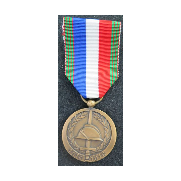 FRANCE : médaille bronze de l'UNC Union nationale des combattants 60° anniversaire