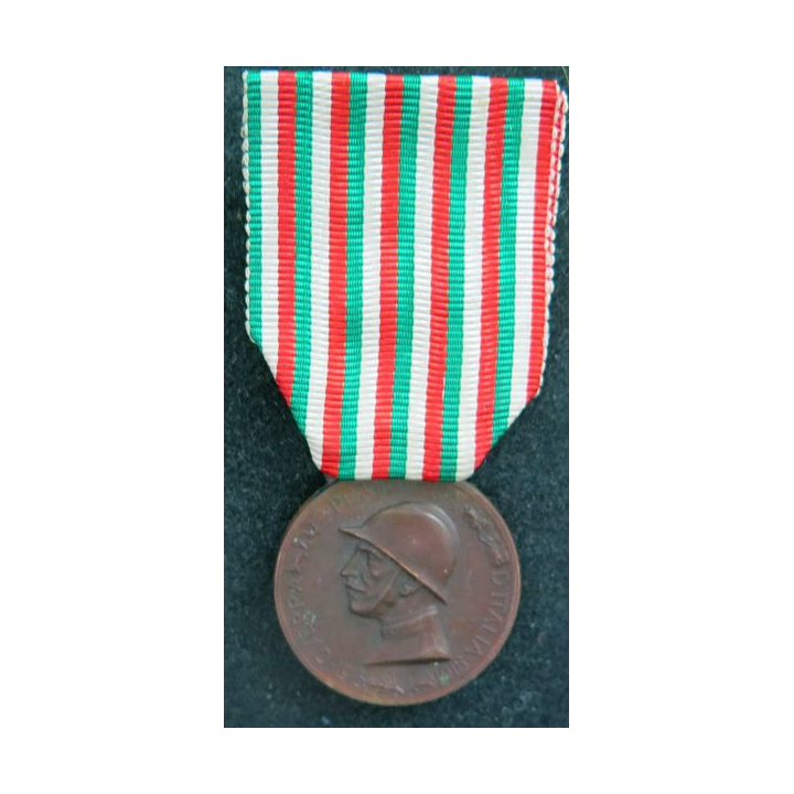 ITALIE : médaille de l'Unita italienne 1915 - 1918 en bronze 
