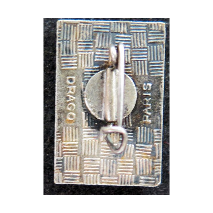 3° REI : 3° régiment étranger d'infanterie  ISIDORE 7° compagnie Drago vert foncé en émail 25 mm