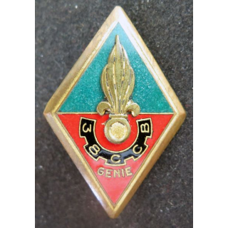 38° CCB : insigne de la 38° compagnie de camions bennes du génie légion Drago Olivier Métra émail