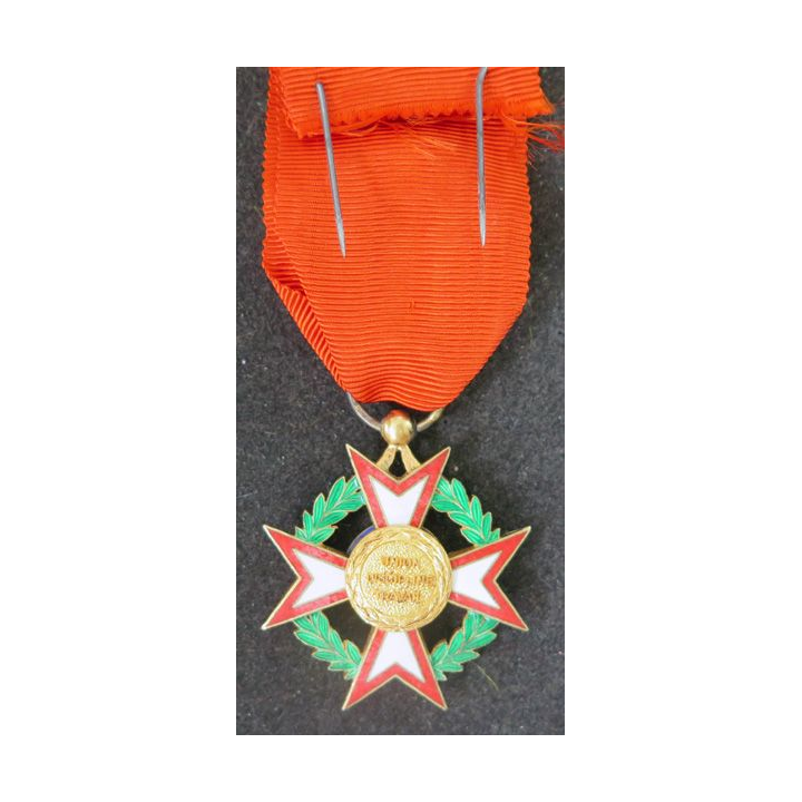 COTE D'IVOIRE : médaille d'Officier de l'Ordre national ivoirien avec son diplôme attribué