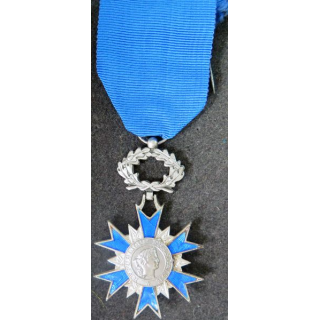 FRANCE : médaille de chevalier de l'Ordre National du Mérite en bronze argenté