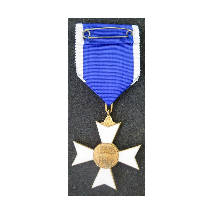 BRESIL : médaille et diplôme attribué de la Croix d'officier de l'ordre de Rio Branco en écrin