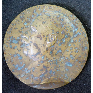 Médaille en bronze du professeur Raymond Grégoire Consilio Manuque 1937