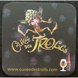 DESSOUS DE VERRE A BIÈRE La cuvée des trolls