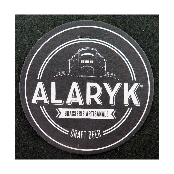 DESSOUS DE VERRE A BIÈRE Alaryk brasserie artisanale Craft beer diamètre 9 cm