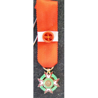 COTE D'IVOIRE : médaille réduction de la croix de commandeur de l'Ordre national ivoirien