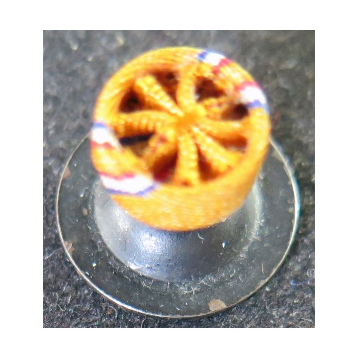 rosette de boutonnière d'Officier de la Croix d'honneur de l'ordre de la Couronne de la Maison d'Orange