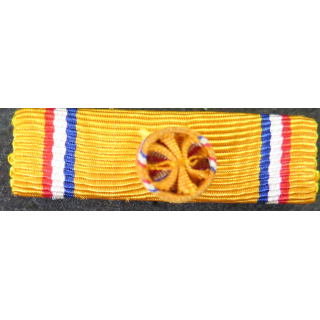 Ruban de rappel d'Officier de la Croix d'honneur de l'ordre de la Couronne de la Maison d'Orange