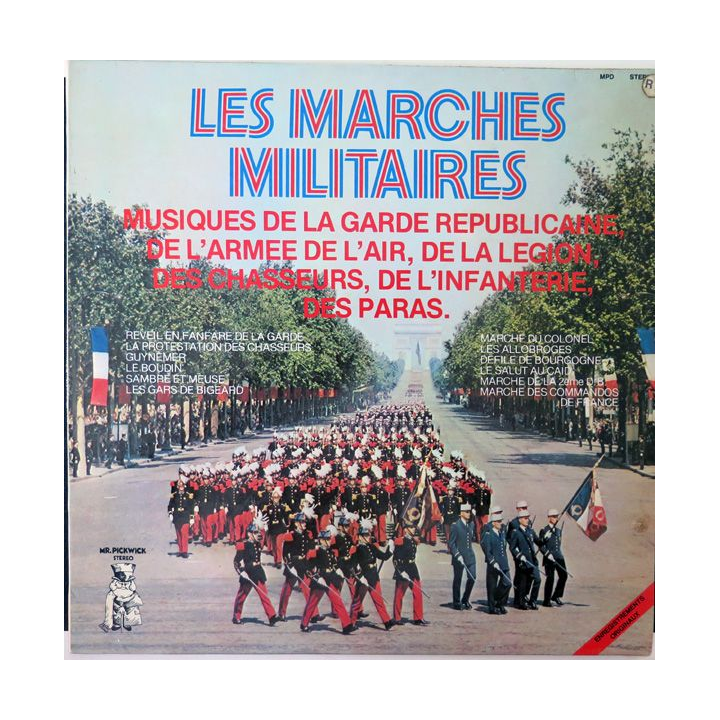 DISQUE 33 TOURS : Les Marches militaires 