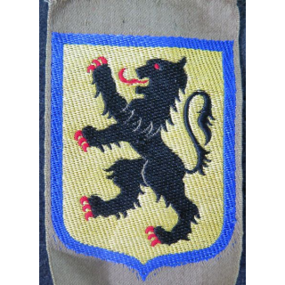 Insigne tissu de division belge Lion des Flandres