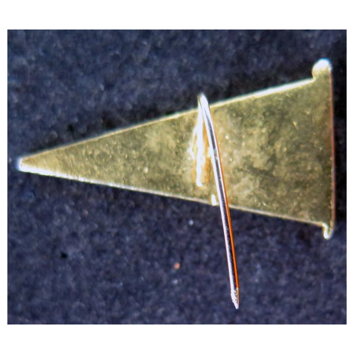 insigne de boutonnière du drapeau alégrien en émail sur épingle
