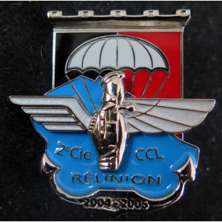 17° RGP : 2° Cie et CCL du 17° régiment du génie parachutiste La Réunion 2004-2005 BMB n° 296