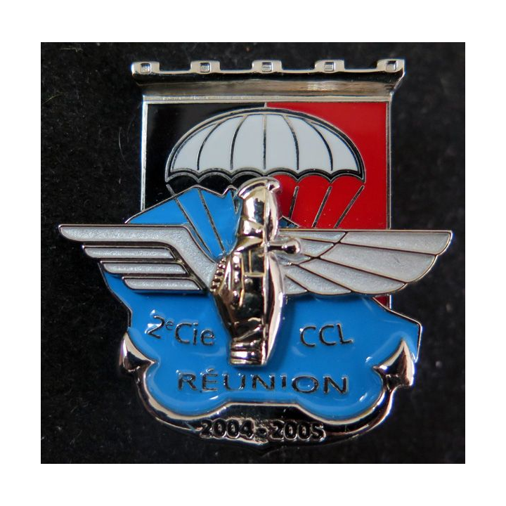 17° RGP : 2° Cie et CCL du 17° régiment du génie parachutiste La Réunion 2004-2005 BMB n° 296