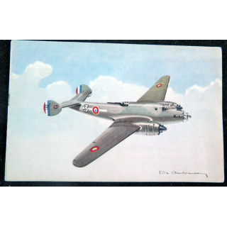Carte postale dessin  de L.E.O 45 avions de Guerre 39-45 EAEC PARIS