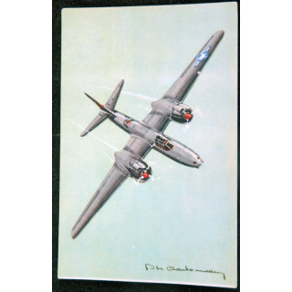 Carte postale dessin de HAVOC avions de Guerre 39-45 EAEC PARIS