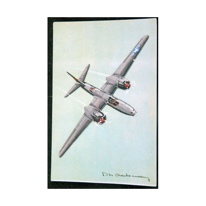 Carte postale dessin de HAVOC avions de Guerre 39-45 EAEC PARIS